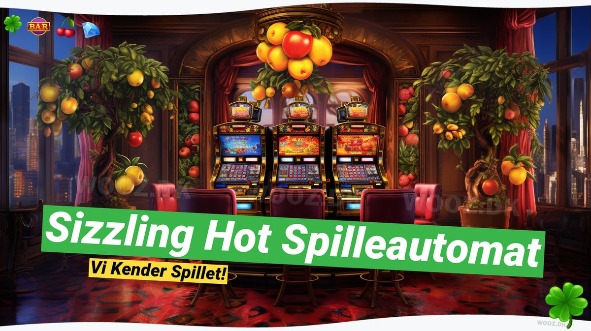 Sizzling hot spilleautomat: 🔥 Gratis spins og dybdegående anmeldelse