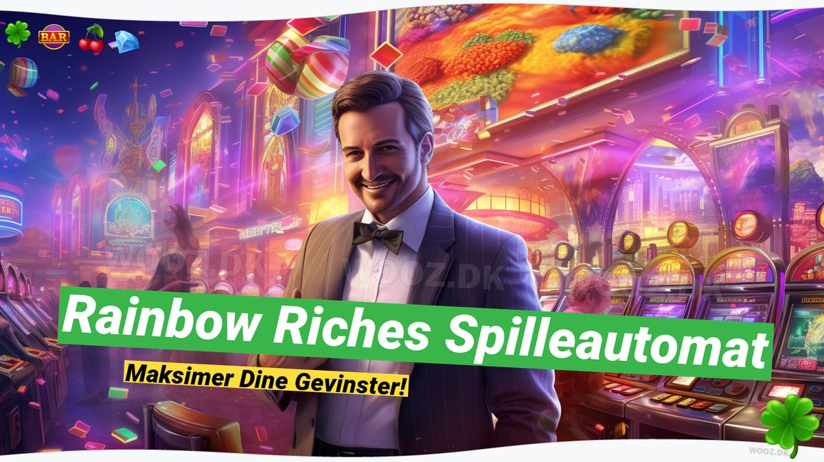 Rainbow riches spilleautomat 🌈: Gratis spins og dybdegående anmeldelse